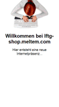 Mobile Screenshot of lftg-shop.meltem.com